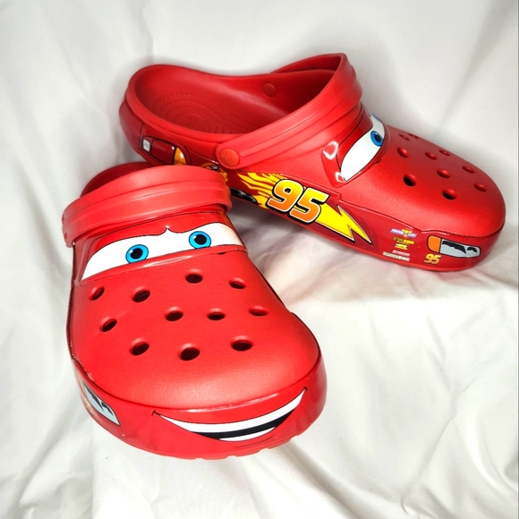 Crocs Classic Clog Lightning McQueen - M10/W12 - Picture 1 of 8